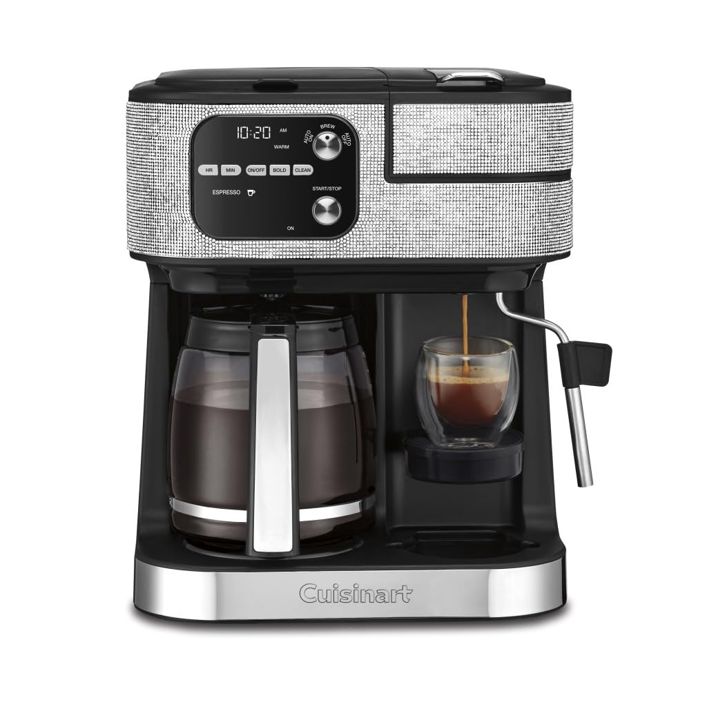 Cuisinart Coffee Center Barista Bar 4-in-1 Coffee Maker, Single-Serve Pods Compatible, Coffeemaker, Three Brewing Sizes, SS-4N1NAS, Black