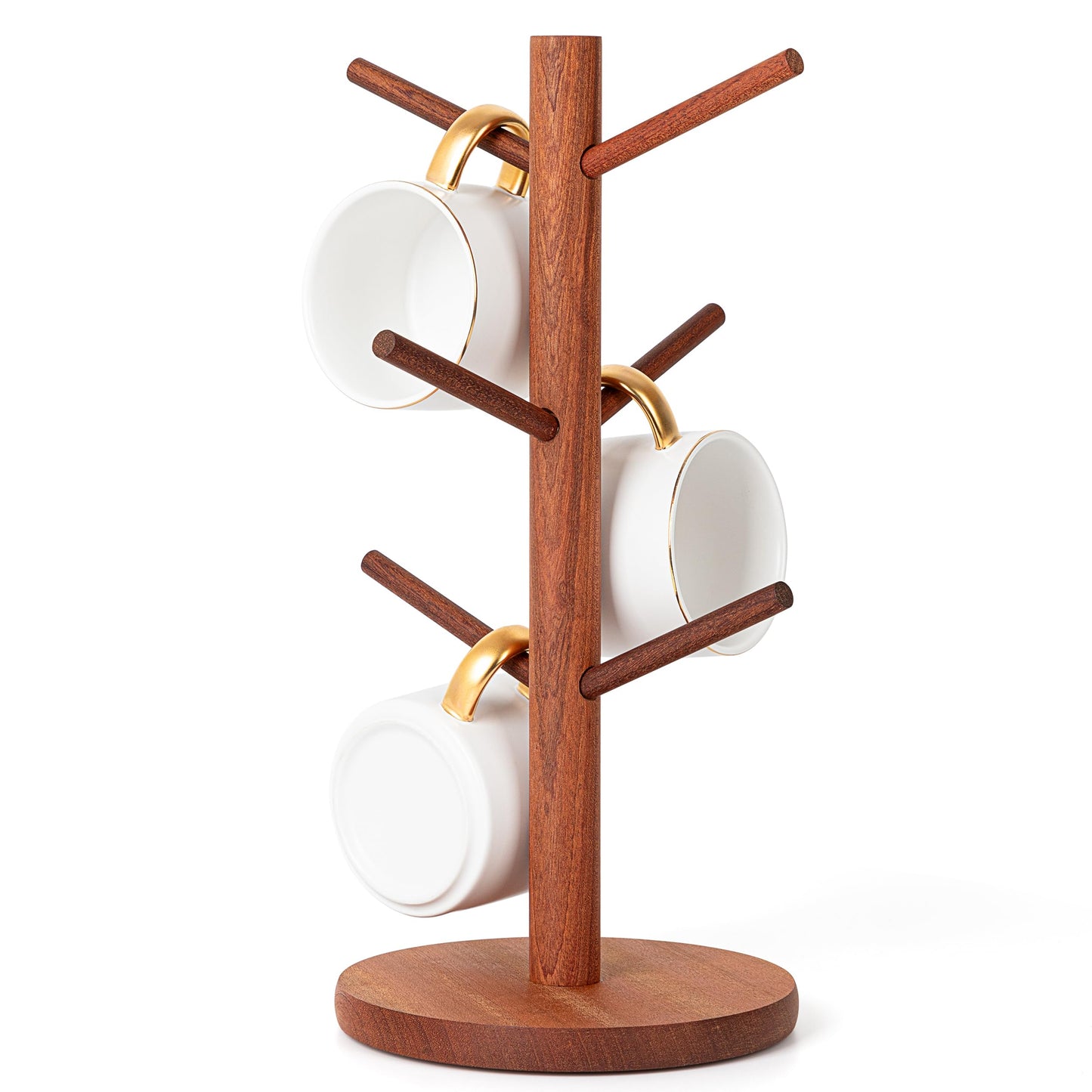MyLifeUNIT Mug Holder Tree, Coffee Cup Holder with 6 Hooks (Black) | MyLifeUNIT, Mug Holder Tree, Coffee Cup Holder, 6 Hooks, Black